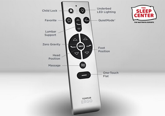 TEMPUR-ERGO® Power Base Remote Profile