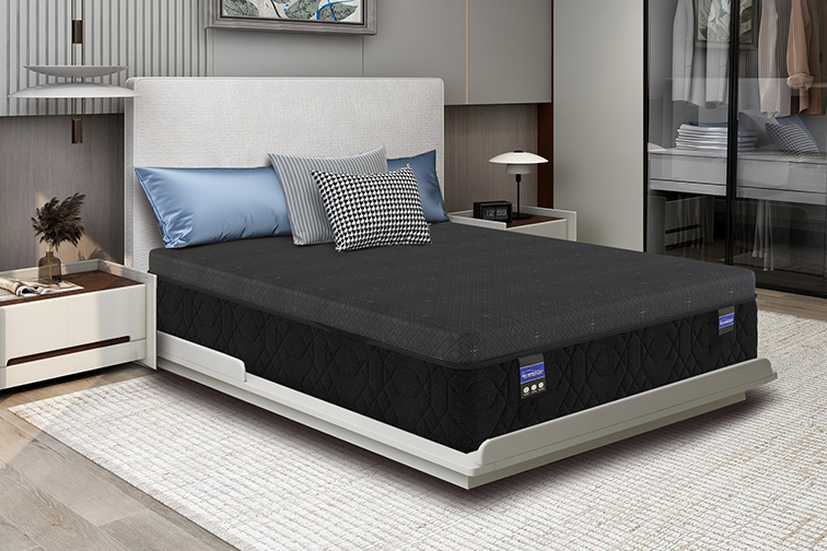 Spring Air Back Supporter mattress set on display